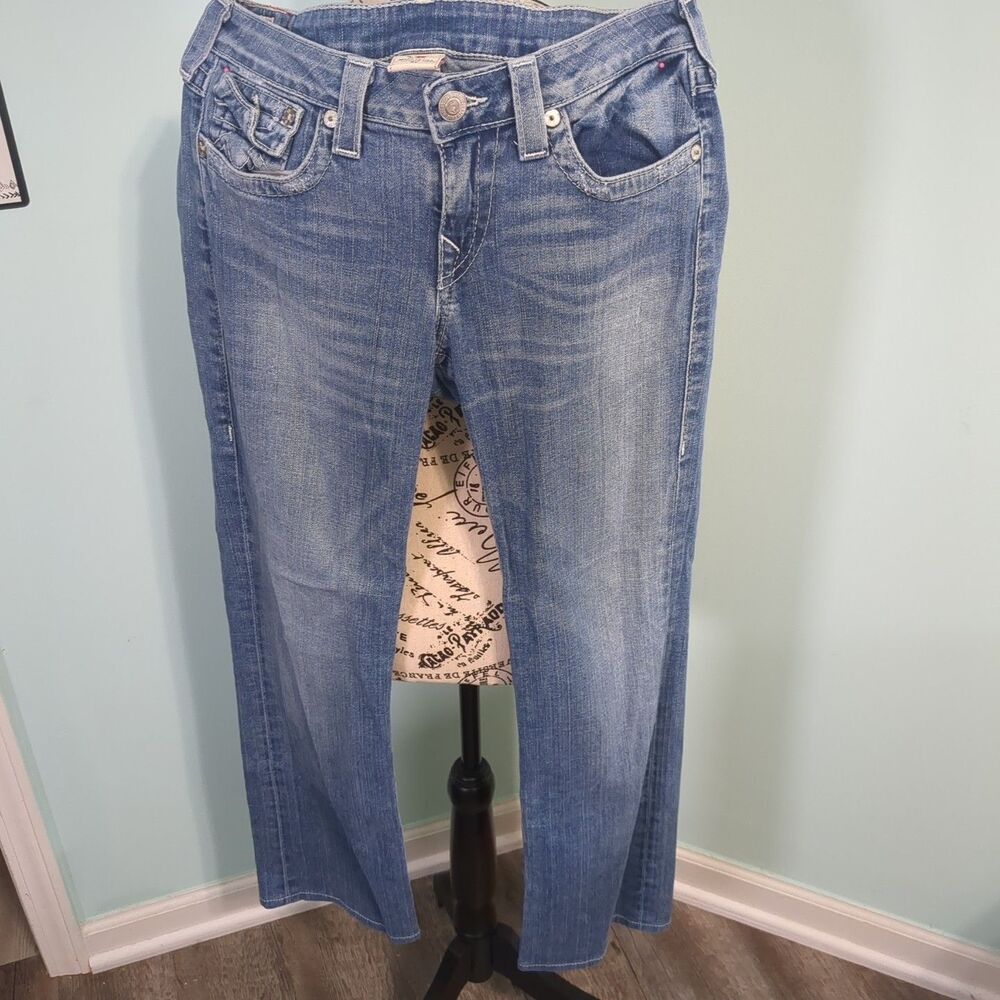 True Religion Womens Jeans Blue 32 Y2K billy